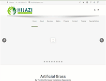 Tablet Screenshot of hijazigrass.com